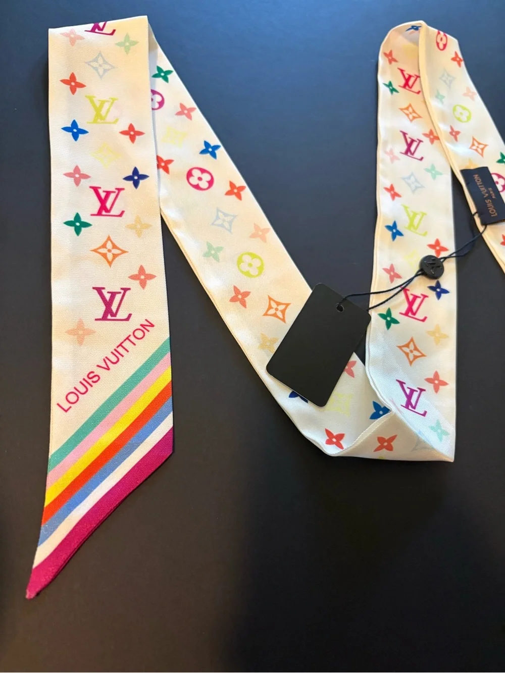 Fashion Silk Long Scarf Twilly